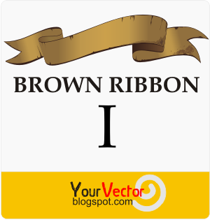 premium brown label retro vector